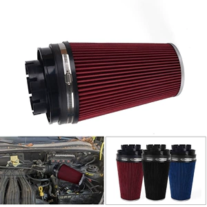 Avtomobil modifikasiyası yüksək axınlı 102mm quru hava filtri