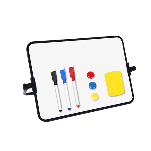 Defu A4 small whiteboard set office note message stand teaching children's writing drawing board factory wholesale