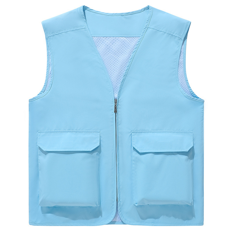 2025 New Men's Photography Vest Outdoor Multi-Pocket Waterproof Quick-Drying Middle-Aged and Elderly Casual Vest Vest Jacket 2025 New Men's Photography Vest Outdoor Multi-Pocket Waterproof Quick-Drying Middle-Aged and Elderly Casual Vest Vest Jacket