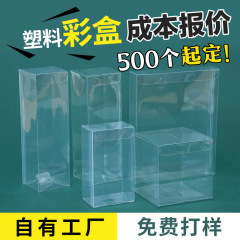 透明pvc包装箱カスタムプラスチックppフロストカラーギフト箱pet折り畳みツイル箱カスタムロゴ