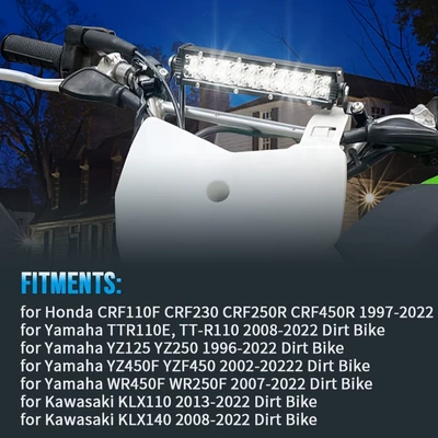 Spotlight, 20-Lamp Work Light, Double-Row: Motorcycle headlights, headlights