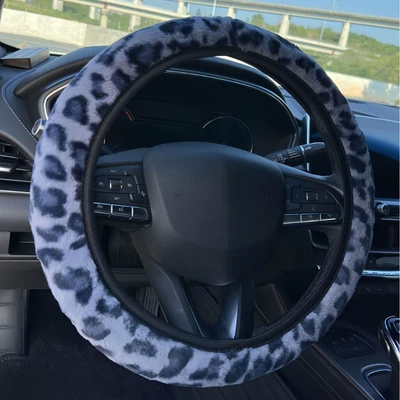 Steering wheel cover, Car Steering Wheel Cover Leopard