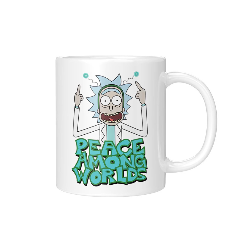 Rick and Morty peripheral ceramic original mug water cup milk coffee…