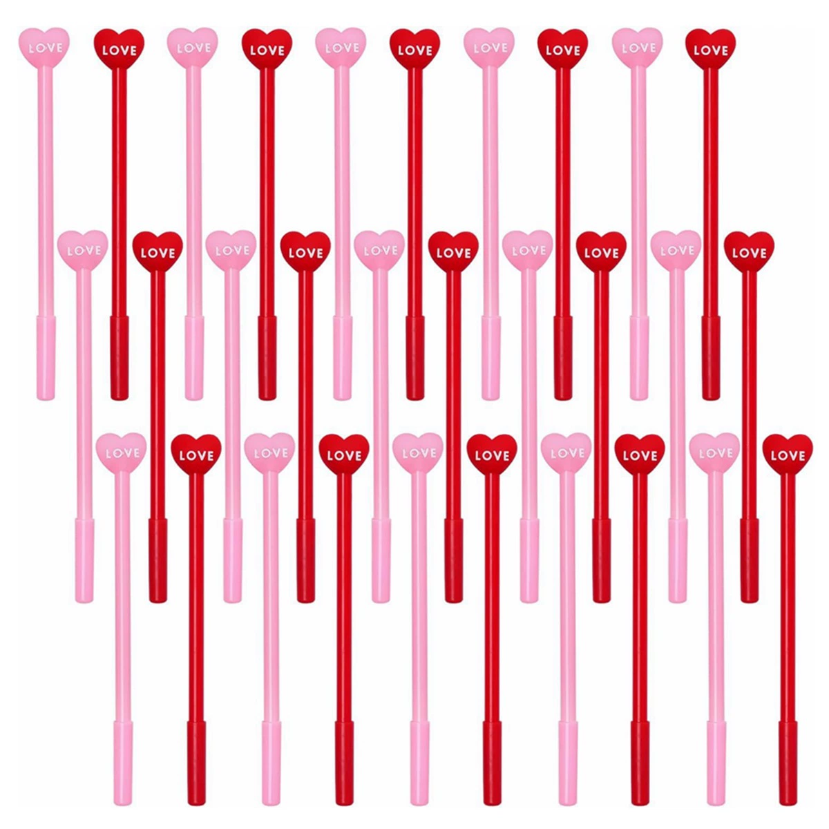 Креативная милая глиняная ручка love День Святого Валентина любовь буква водная ручка офисная подпись студенческая канцелярская