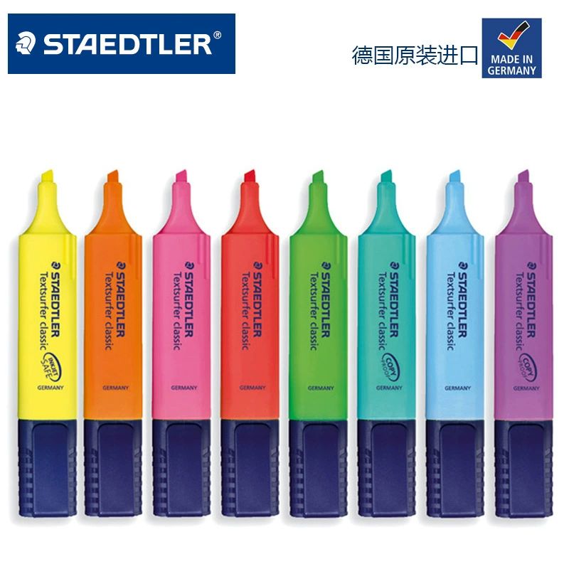 STAEDTLER Schidlou 364 Светлый перь Office Теги Подсветка Ручка для учащихся, цветная подсветка, ключ к письму