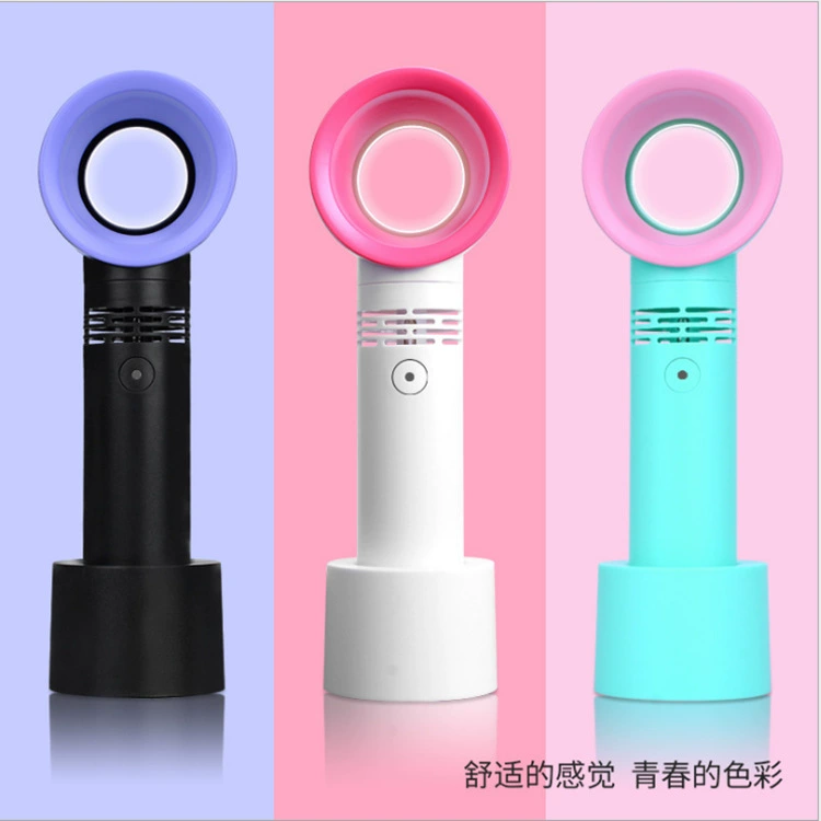 Factory wholesale eyelashes zero9 non -leaf fan handheld small creative mini handheld portable USB charging