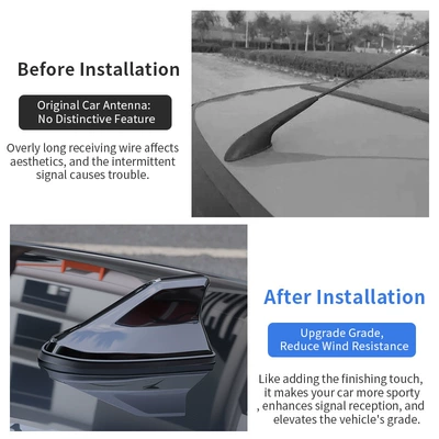 car roof decoration, signal booster, vehicle antenna