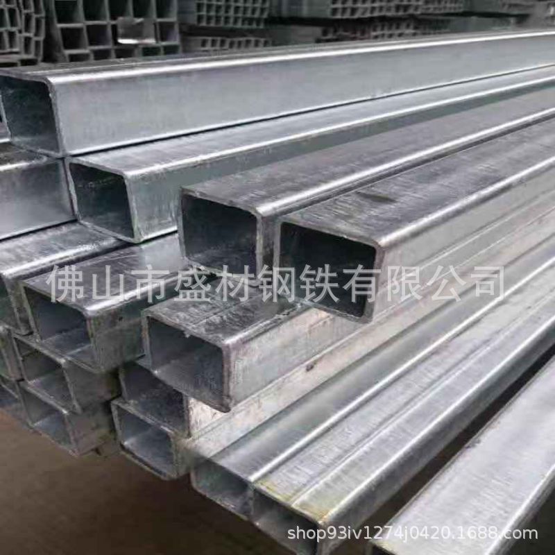 冷镀锌铁管厂椭圆钢管55*95薄壁热镀锌方管