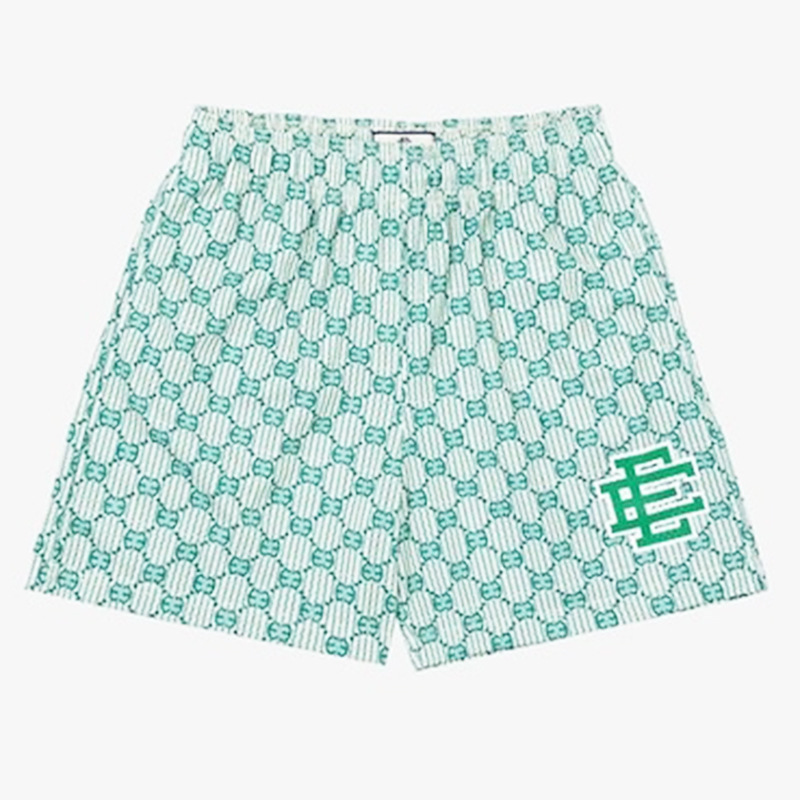 Eric Emanuel EE Pantalones cortos de malla para hombres y mujeres, pantalones de baloncesto deportivo de cuatro puntos