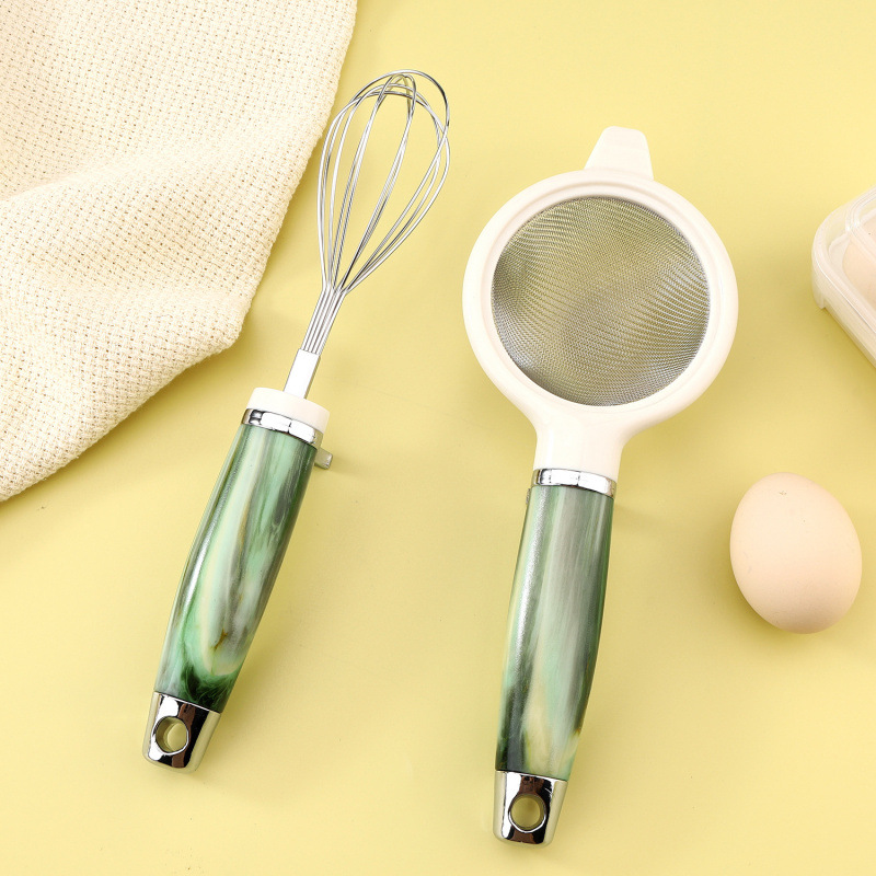 Cocinas multifuncionales cocinas de cocina set de siete piezas cuchillo de cocina casero huevo batidor raspador set stock al por mayor