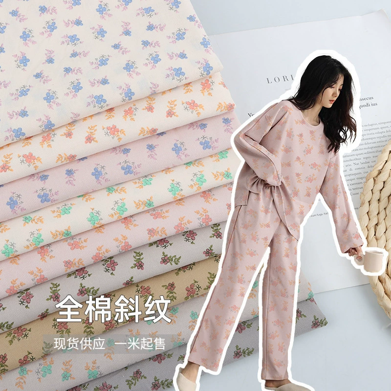 Cotton cloth, shirt, sheet, material, floral print