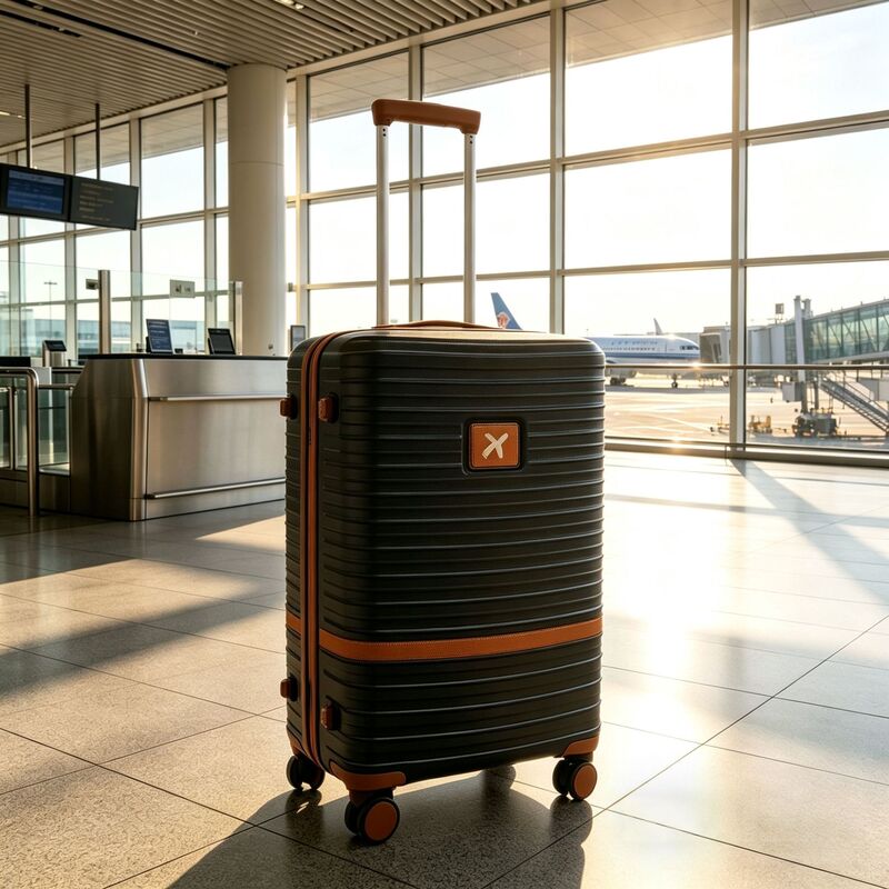 Abs Luggage Set of Three Pieces, Large Capacity, Expandable, Silent Swivel Wheels, Champagne Fruit Green, Factory Wholesale Customization Abs Luggage Set of Three Pieces, Large Capacity, Expandable, Silent Swivel Wheels, Champagne Fruit Green, Factory Wholesale Customization