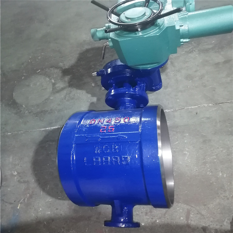 手电一体电动电动焊接蝶阀 D963H-25C DS963H-25C 硬密封供暖蝶阀