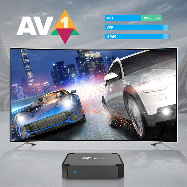 X96mini Set-Top Box Allwinner H313 4K HD WiFi Android 10 International TV Box