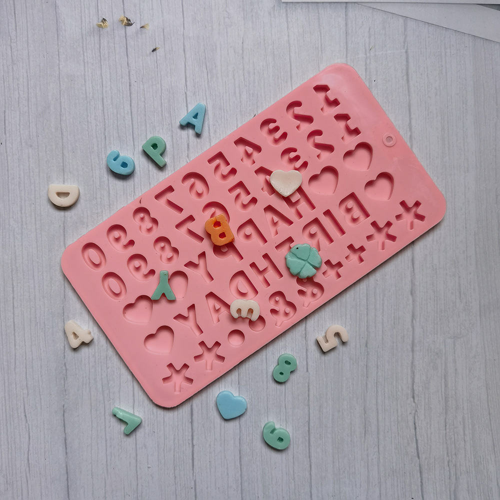 Digital Chocolate 458 Molde de silicona para pastel Molde de pan de tarta de gelatina Herramientas para hornear