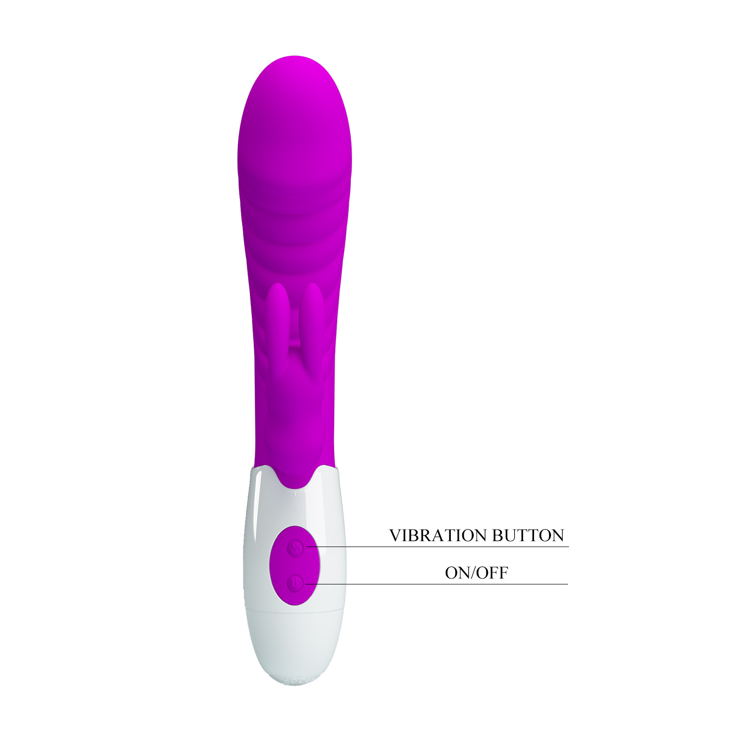 Pleasure Paida G-spot Rabbit Vibrator Silicone 30 Frequency_voghion.com