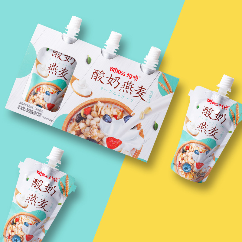 法思覓語 白桃味楊枝甘露珍珠奶茶味椰子灰可吸果凍布丁日式風味