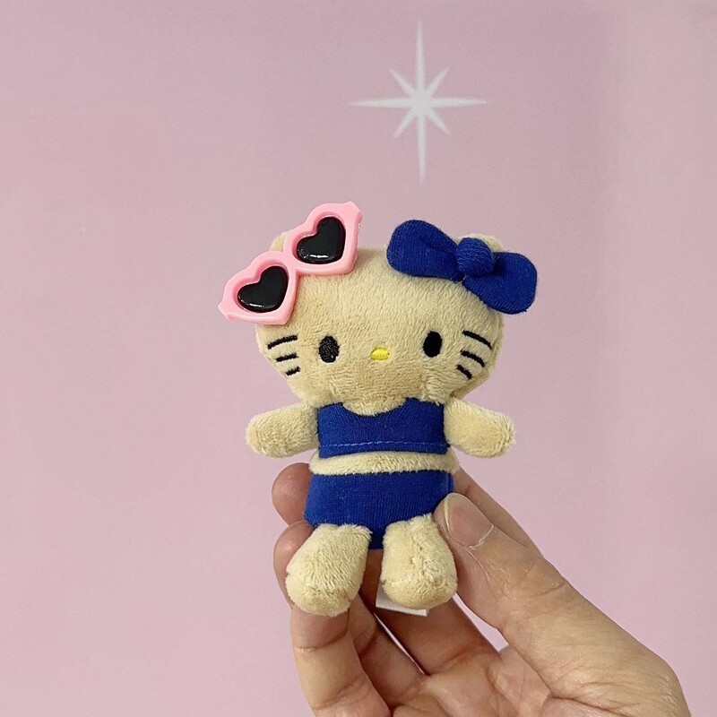 可爱三丽鸥创意第五弹hellokitty毛绒玩具玩偶挂件少女心生日礼物|undefined
