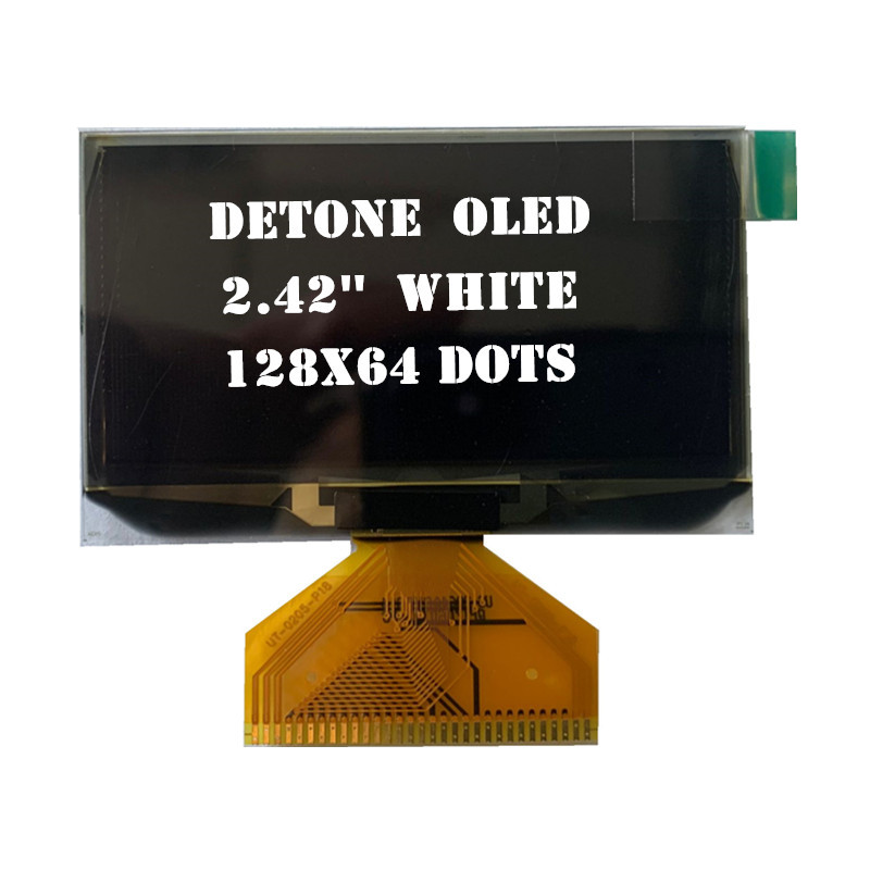 Factory Direct Supply of 2.42-Inch Oled Lcd Display White/Blue 12864 Dot Matrix Oled Module Module