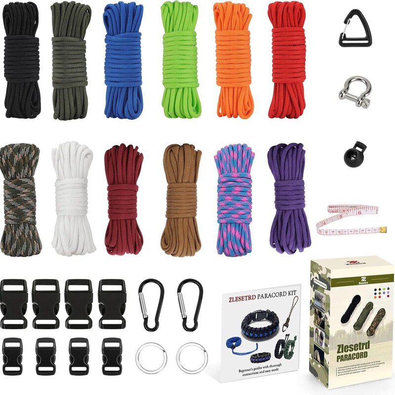 7-Core 4mm Paracord Outdoor Multi-Functional Mountaineering Paratrooper Traction Rope Escape and Survival Equipment Safety Rope 6m Paracord 7-Core 4mm Paracord Outdoor Multi-Functional Mountaineering Paratrooper Traction Rope Escape and Survival Equipment Safety Rope 6m Paracord