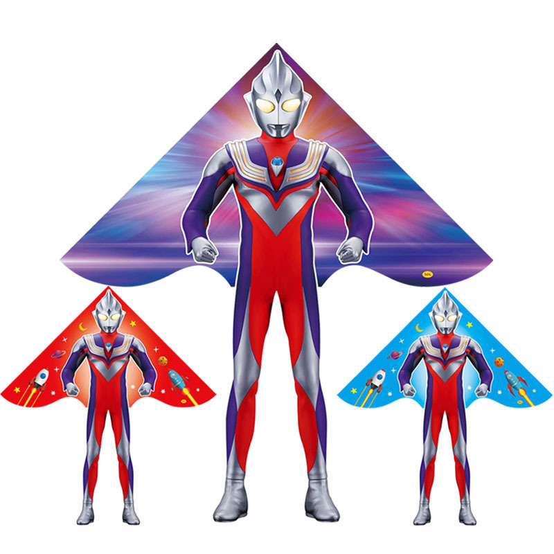 ウルトラマン凧児童大人専用微風易飛アニメ2025新型维坊凧卸売り露店|undefined