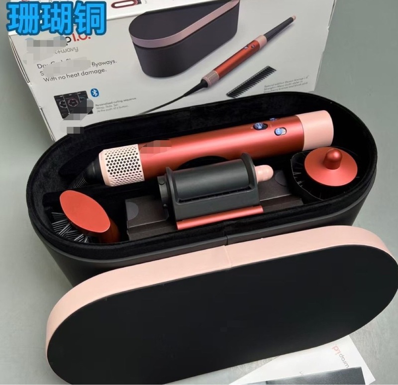 跨境同款HS08 戴-深智能自动卷发棒吹风发神器卷发棒蓝牙版本欧规|undefined