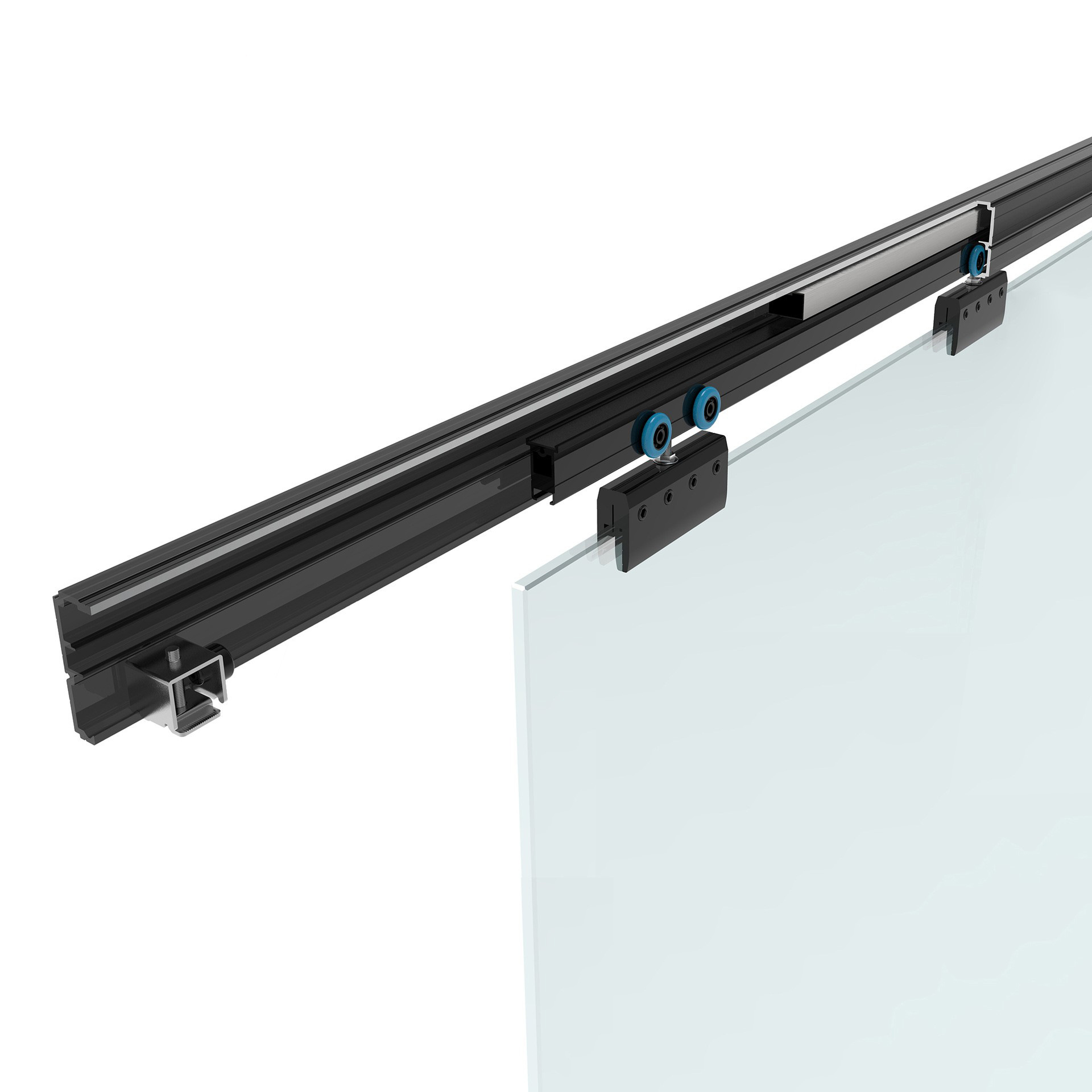 合宝 80KG轻型磁悬浮自动门电磁驱动红外线自动感应 断电轻松开启