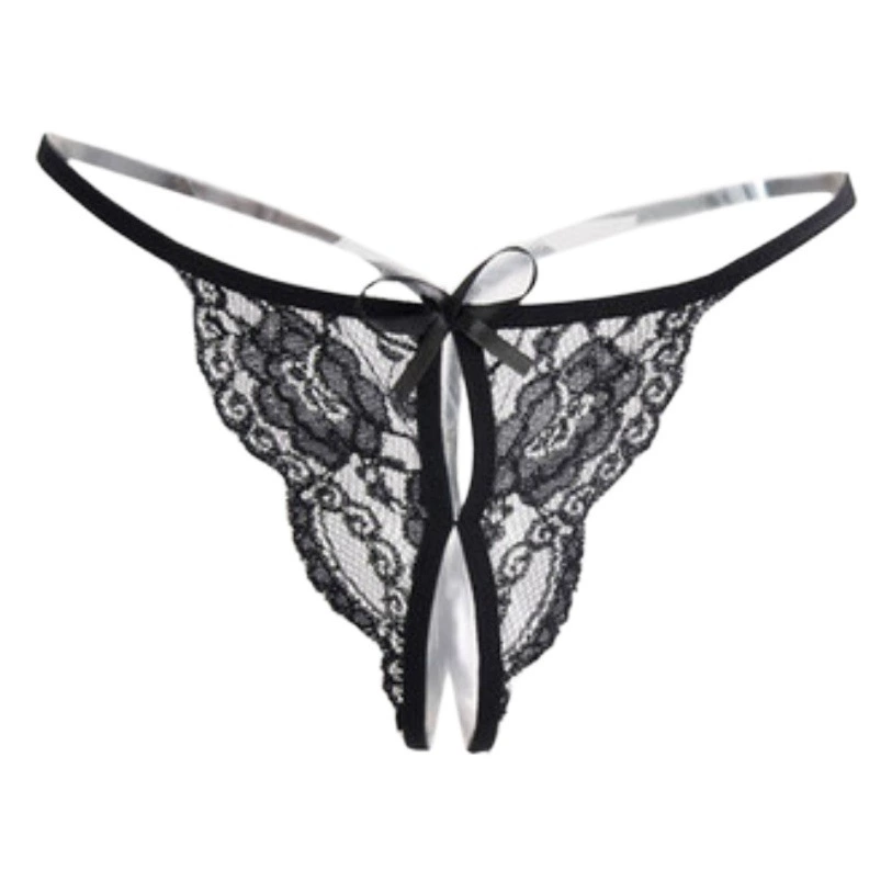 Открытые Стринги женское нижнее белье соблазн открытой промежности сексуальное нижнее белье кружева прозрачные плюс размер T Брюки поколение волос