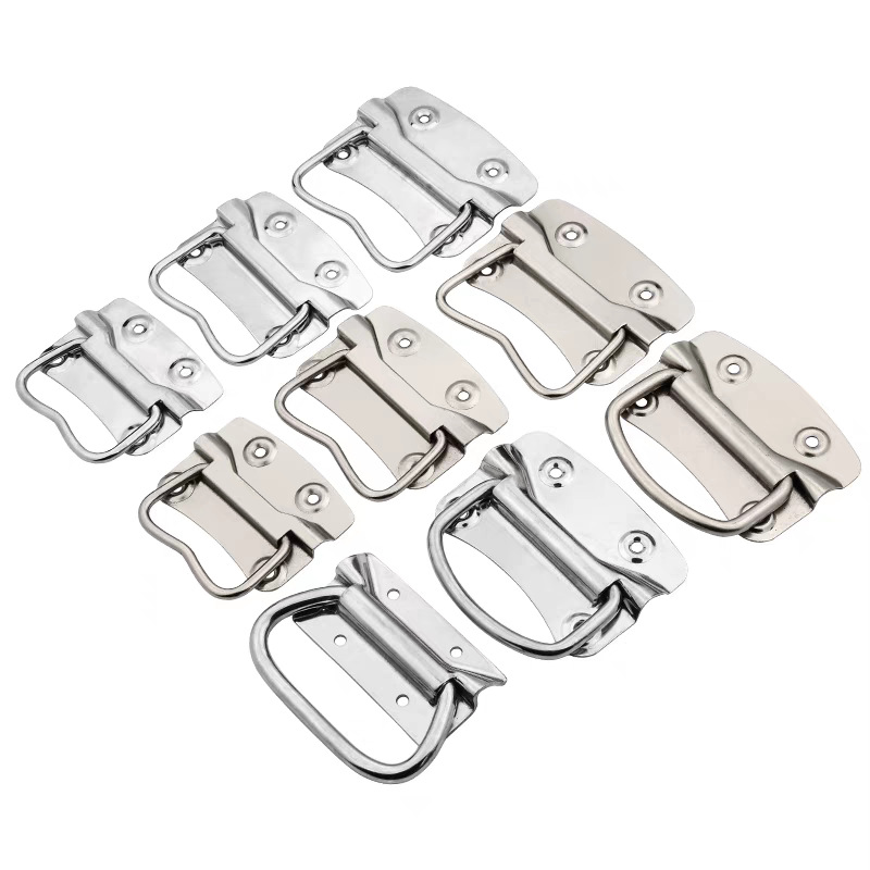 304 de acero inoxidable mango plegable caja de equipo industrial caja de aire mango Caja de Herramientas caja de madera móvil mango