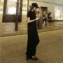 大码新款显瘦短袖连衣裙