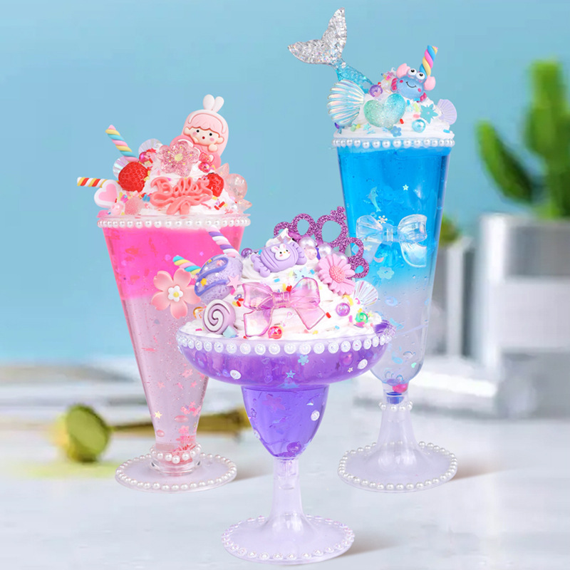 女の子 DIY 手作りクリーム接着剤材料パッケージギフトボックスセットクリエイティブ手作りショップ教育屋台おもちゃ卸売|undefined