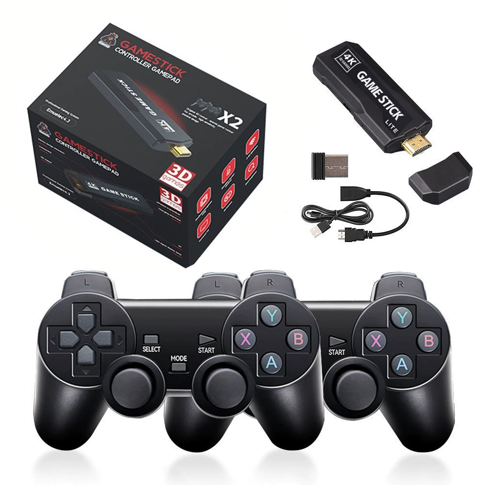 (Cross-border trading), retro game console, wireless handle, 4G, 3D