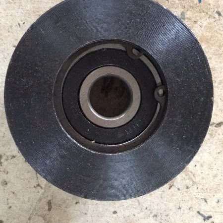 10号16号工字钢用电线电缆滑轮 电缆滑车铸钢轮子 电线滑动小车轮