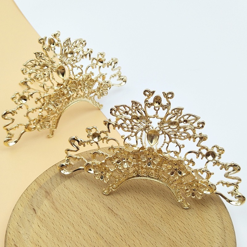 Ancient-style Hanfu hair accessories, hair crowns, decorative accessories, DIY ancient Hanfu hairpins, bridal hair accessories materials