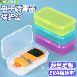 电子喷雾包装盒 定制雾化烟具盒 电子透明烟盒 防儿童锁塑料盒