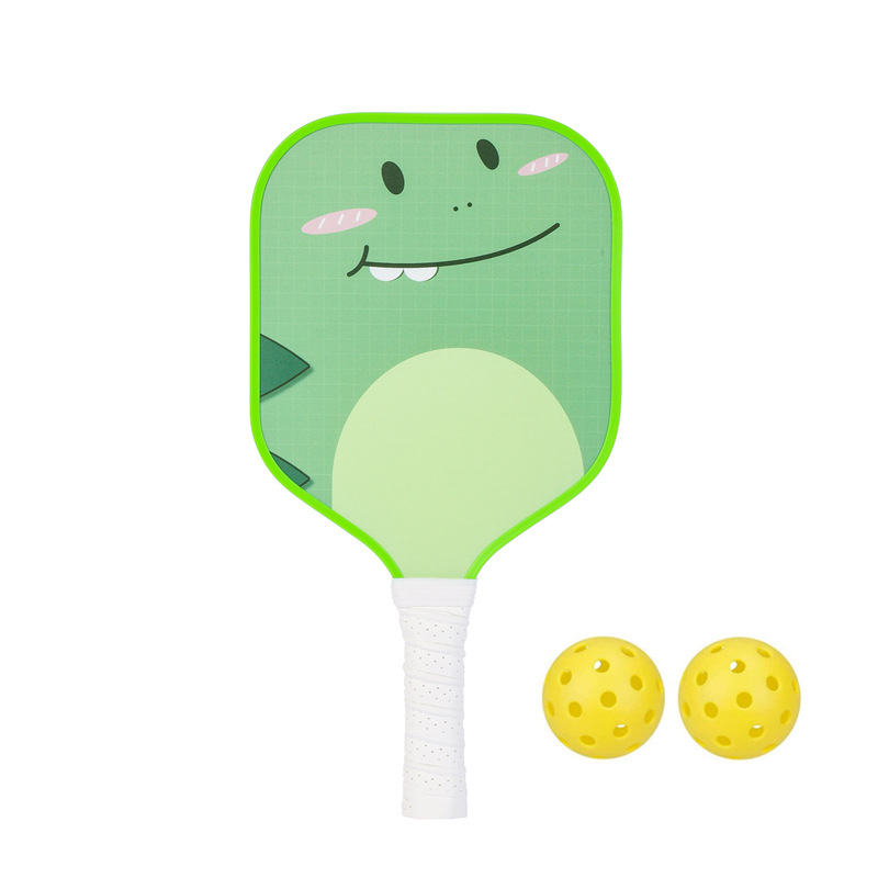 Cute Kidsren's Racket Pickleball Racket Fiberglass Carbon Fiber Manufacturer Supply Pickleball Paddle