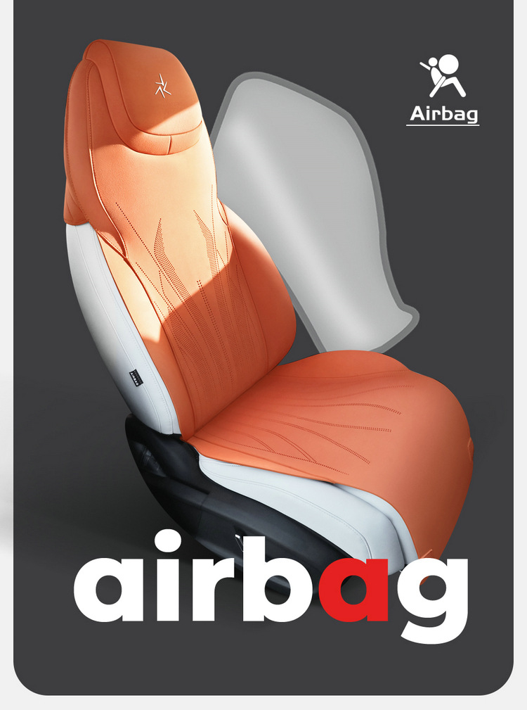 Suitable for Geely Galaxy M7 Special Car Seat Cushions, All-Season Universal Seat Covers, Semi-Covered Suede Ventilated Seat Covers