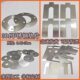 304 Stainless Steel Gasket Bearing Shim U E Type Insert Ultra Thin Gasket Increased Thickness 0.02-6MM