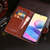 Applicable Redmi Note 10T mobile phone case leather case Redmi Note 6 7 8 9 10 Pro 5G protective cover