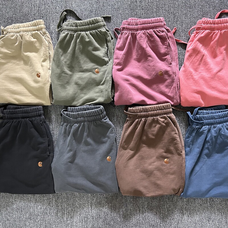 Cross-Border Carhartt 320g Pure Cotton Heavyweight Small Gold Label Sports Shorts Casual Summer Men's Sports Shorts Cross-Border Carhartt 320g Pure Cotton Heavyweight Small Gold Label Sports Shorts Casual Summer Men's Sports Shorts