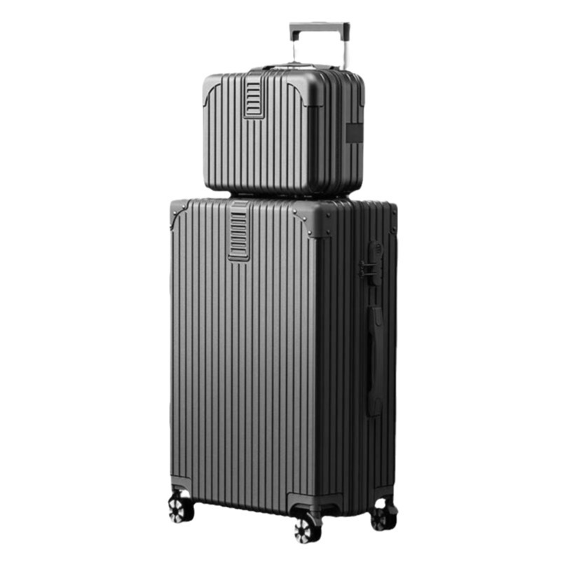 Maleta de mujer red retro 20 pulgadas pequeña caja de viaje 24 pulgadas maleta de estudiantes ruedas silenciosas