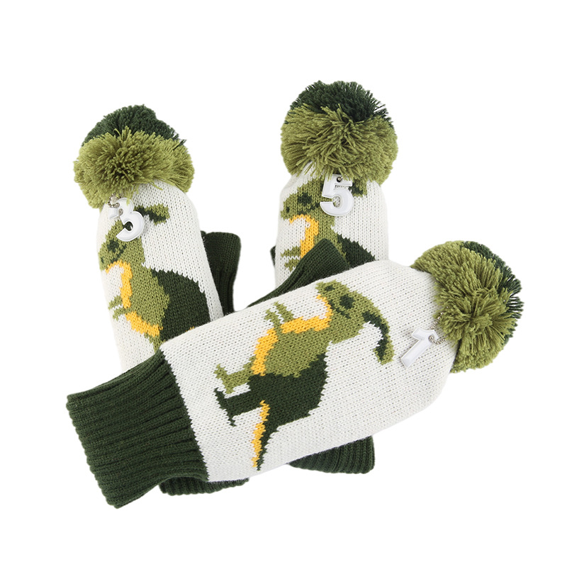 Los fabricantes suministran cubierta del Club de Golf cubierta de madera de punto cubierta del Club de Golf cubierta del patrón de punto cubierta de varilla transfronteriza Venta caliente