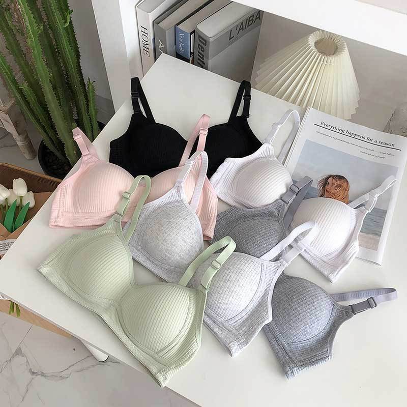 Comfortable breathable wireless bra, underwear for elementary school students, thin push up bra
