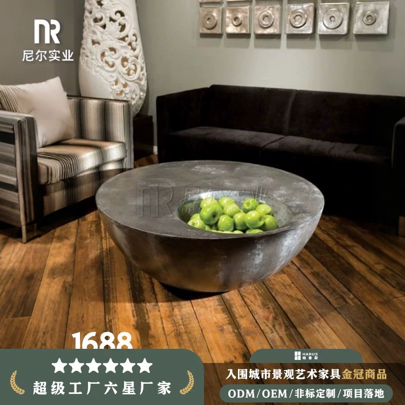 Бетонный журнальный столик, уличный табурет, квадратный общественный антикоррозийный стул для отдыха, сиденье, простая линия, скамейка