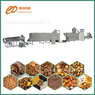 昌东机械  宠物食品生产线 大型湿法狗粮 猫粮 鱼饲料生产设备