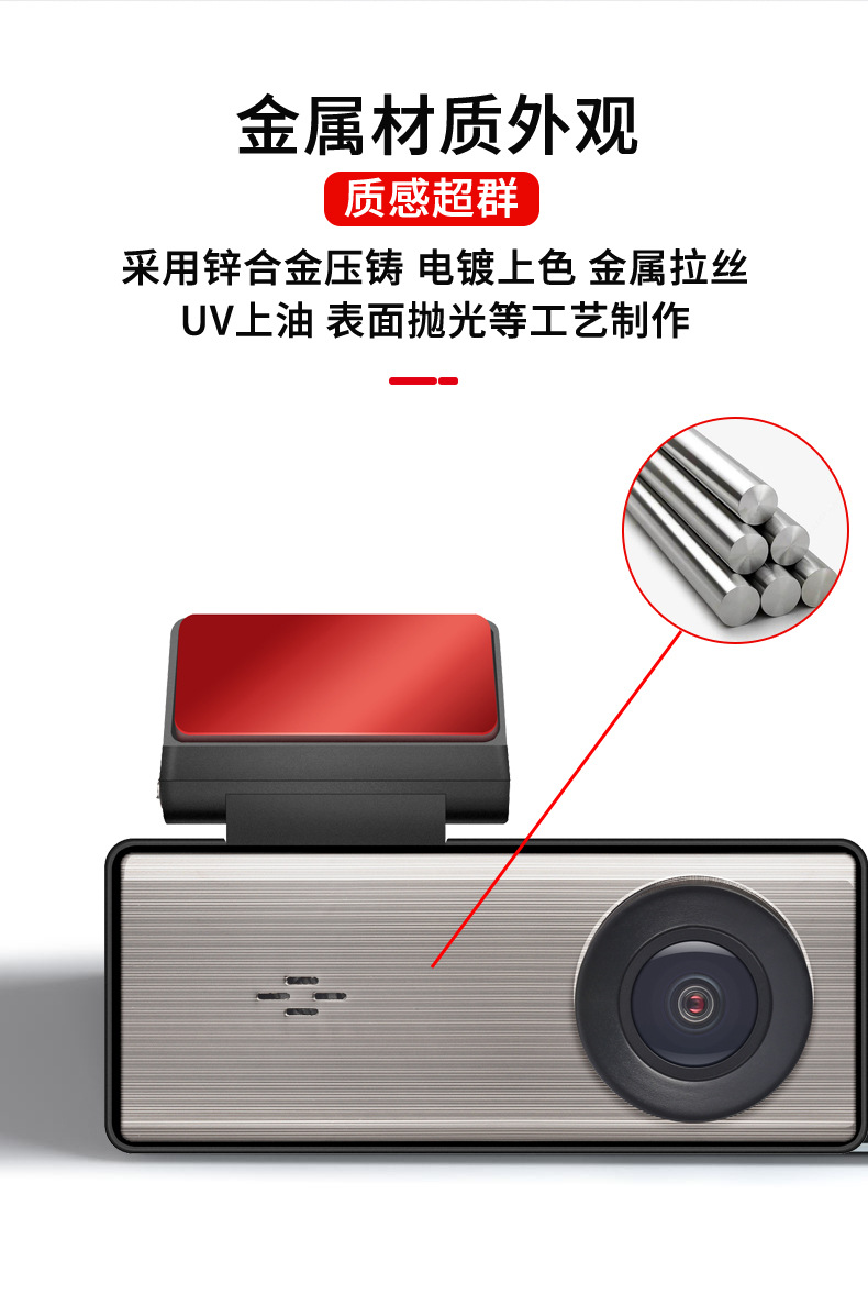 2026 New Model Q9 Amazon Cross-Border Exclusive High-Definition Recorder 4K WiFi Dual-Channel GPS Driving Assistant ADAS