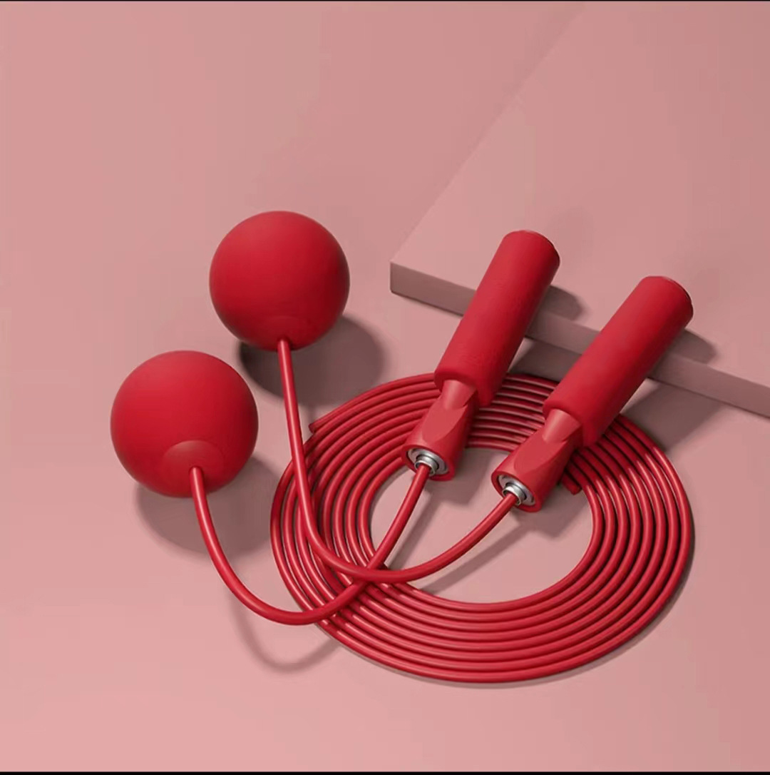 공 + 긴 밧줄 [중국 빨강]