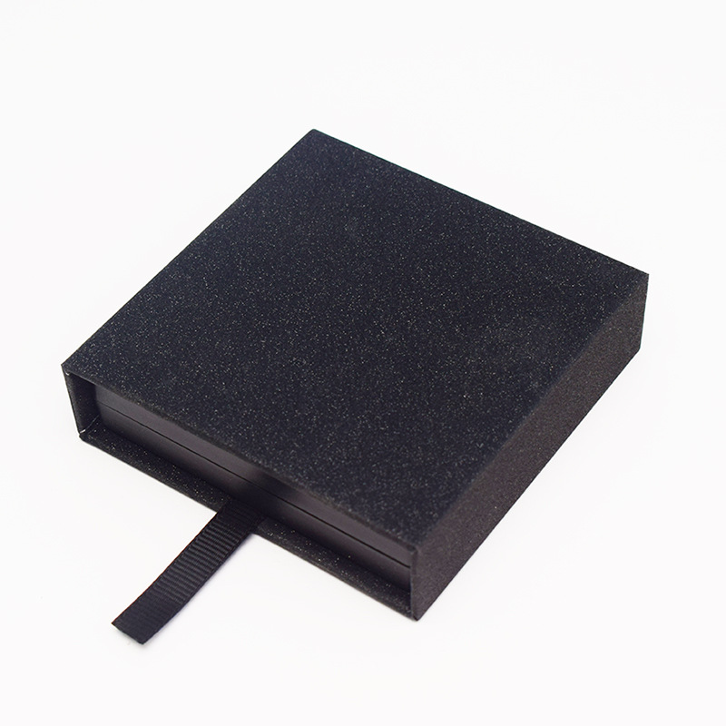 Galaxy black (with black inner box); 7*7*2cm