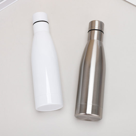 New Stainless Steel Insulation Coke Cup 304 Stainless Steel Double Layer Insulation Coke Bottle Flat Bottom Coke Bottle