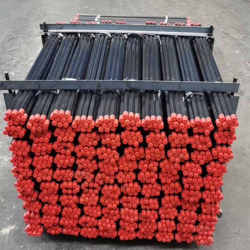 巨安B19B22锚索钻杆高螺旋钻杆矿用风钻杆隧道施工钎杆厂家直发